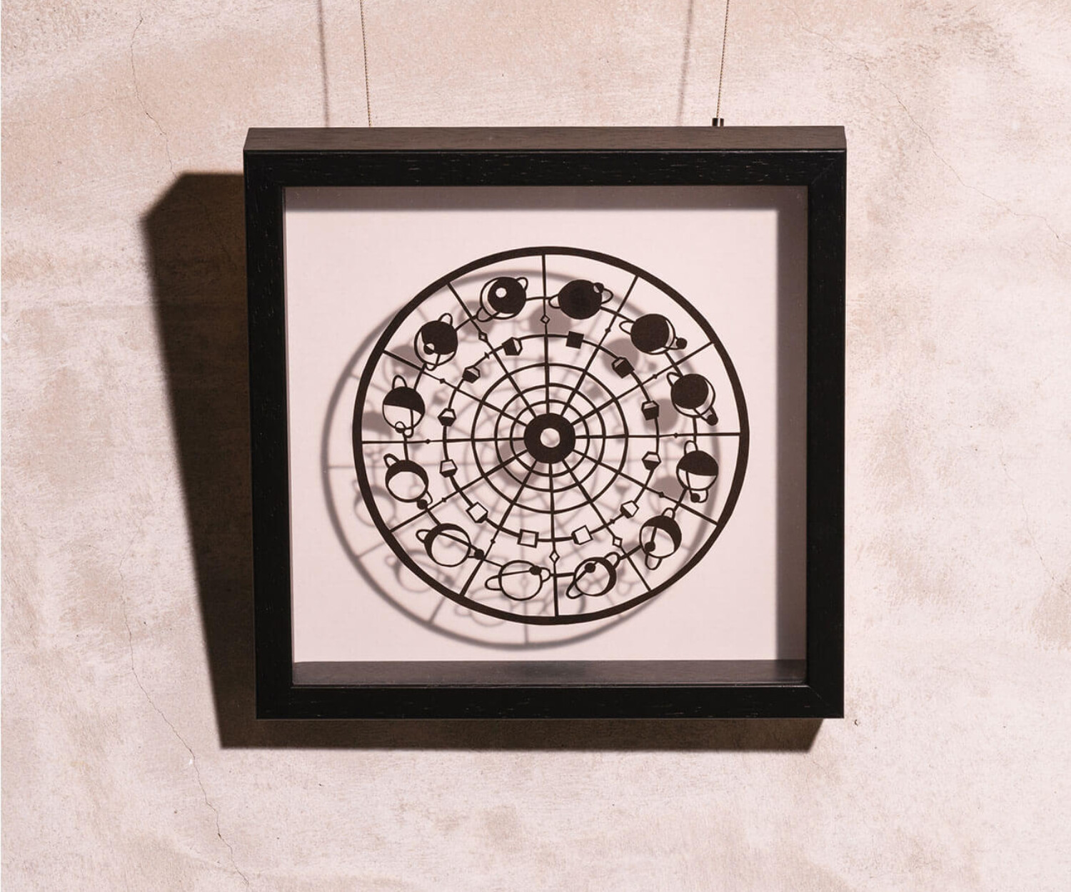 フェナキストスコープ　土星